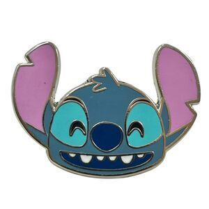 Disney Lilo & Stitch Emoji Blitz Laughing Smiling Pin Trading Pin 2017 Enamel